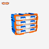 Wadfow Modular Cabinet set of 4 plastic boxes divided into 13-compartments WTB8344